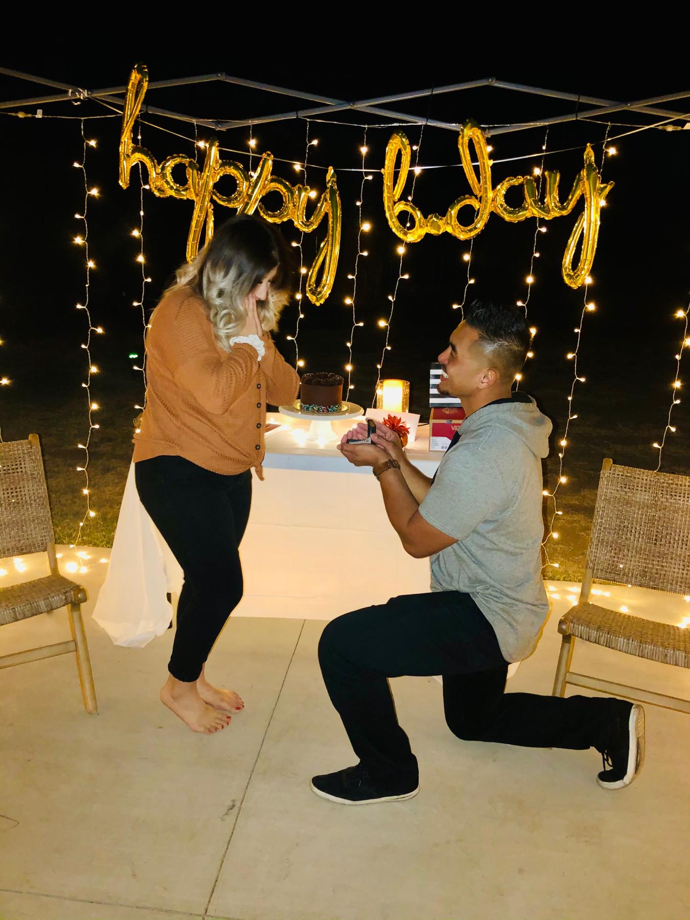The proposal!!