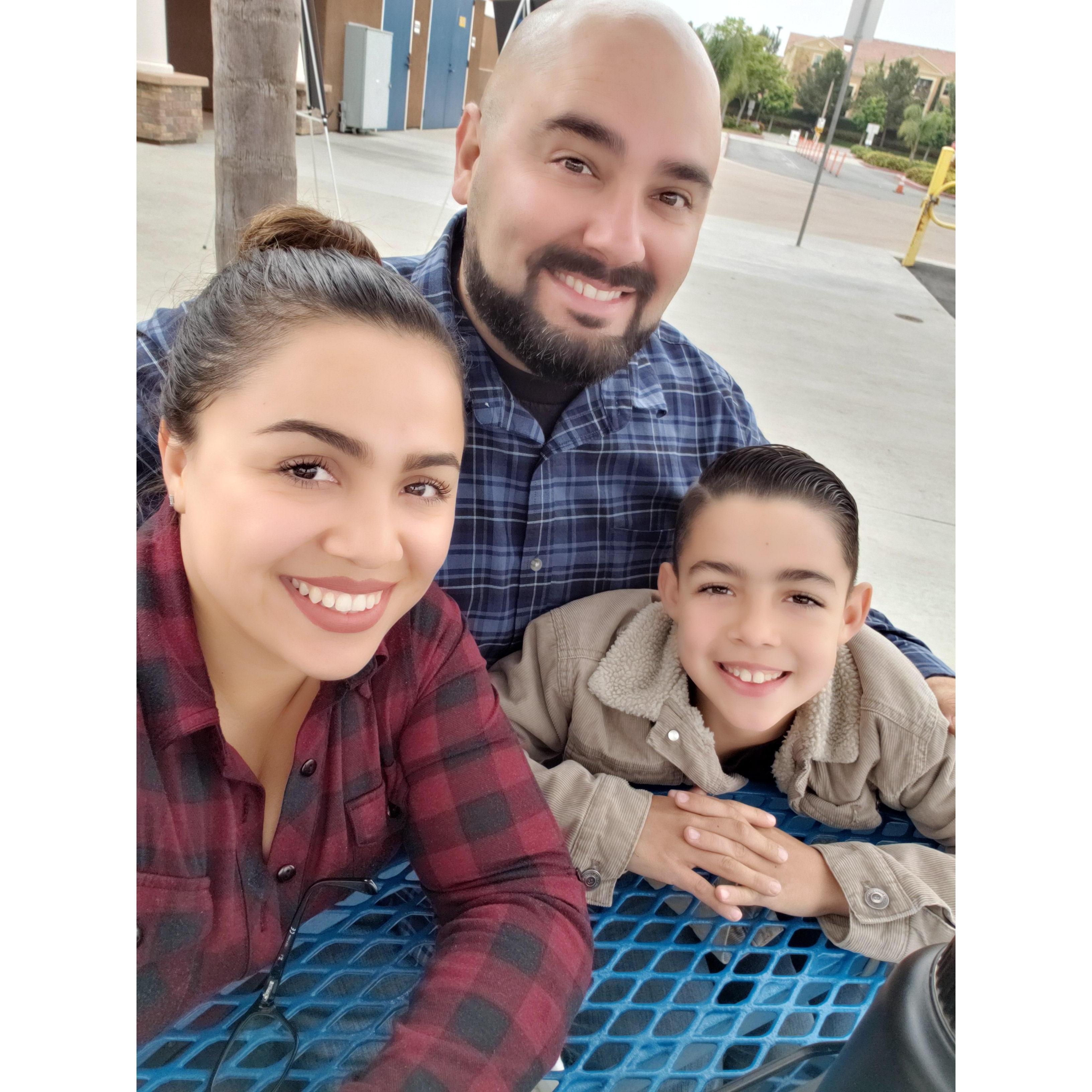 I was blessed to have found someone who is so good to my son #beststepdadever