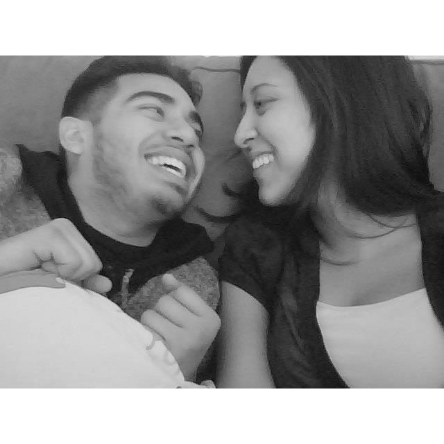 From the first couple months into our relationship. Laptop camera fun.