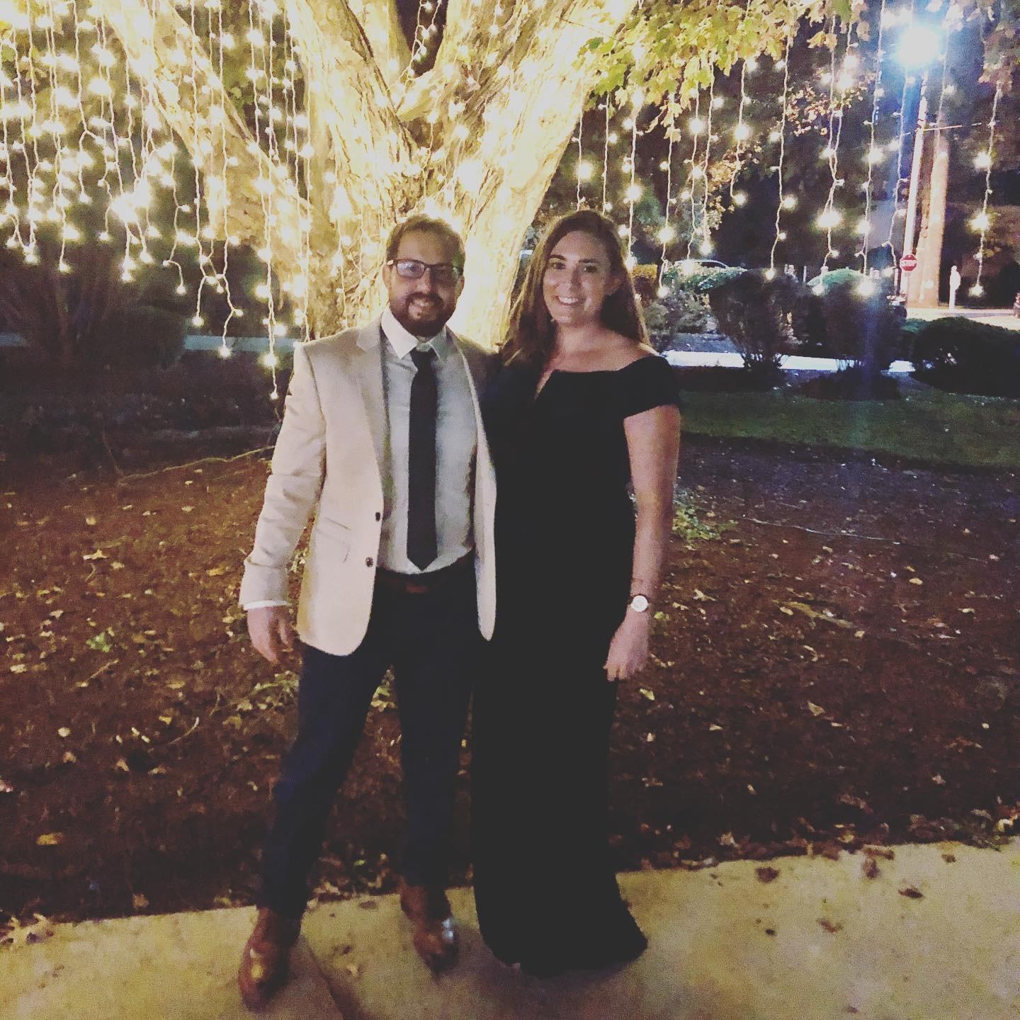 A friend's wedding in the fall of 2020