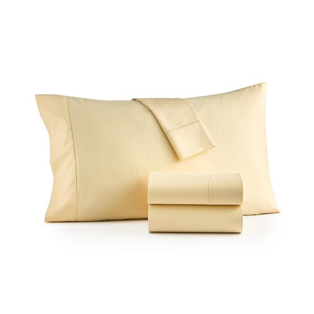 Charter Club Solid 550 Thread Count 100% Cotton 4-Pc. Sheet Set, King, Exclusively at Macy’s