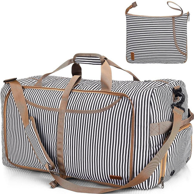 150L Duffle Bag for Travel, Extra Large Foldable Waterproof Travel Duffel Bags Weekender Overnight Bag for Men and Women with Shoe Compartment