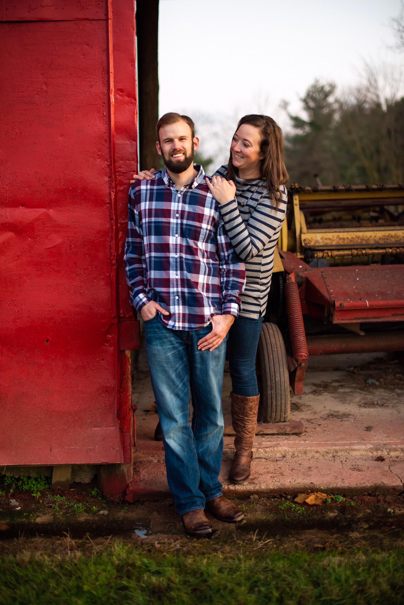 Thank you to Courtney’s sister in law, Kristina for taking these photos the weekend Kevin proposed at the farm!