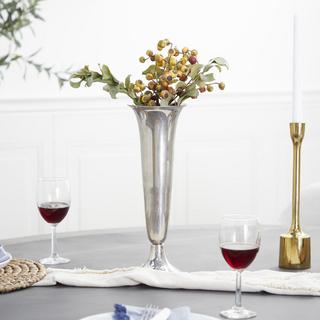 Traditional Large Plated Vase