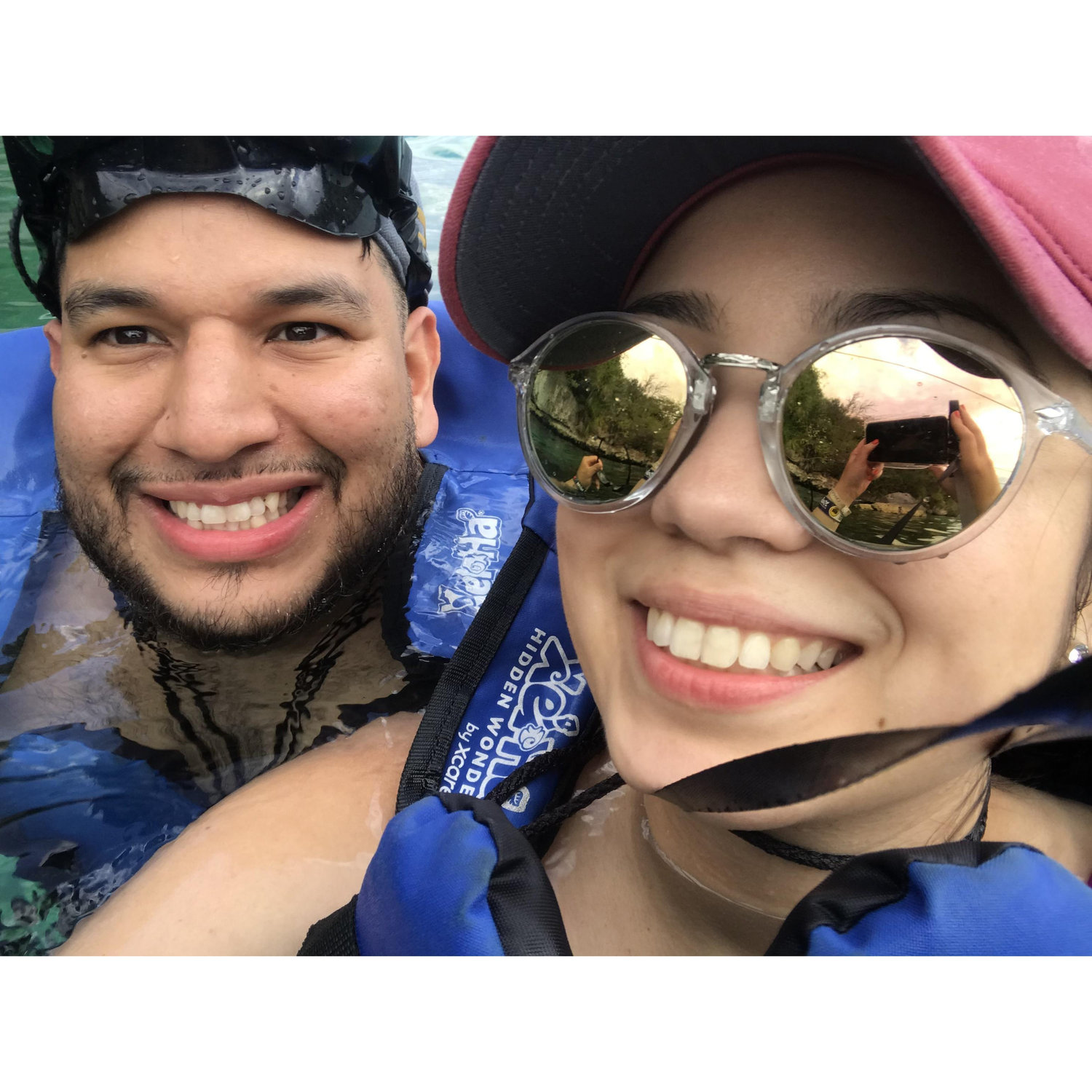 Our first trip to Cancun. As you can tell we love to travel!