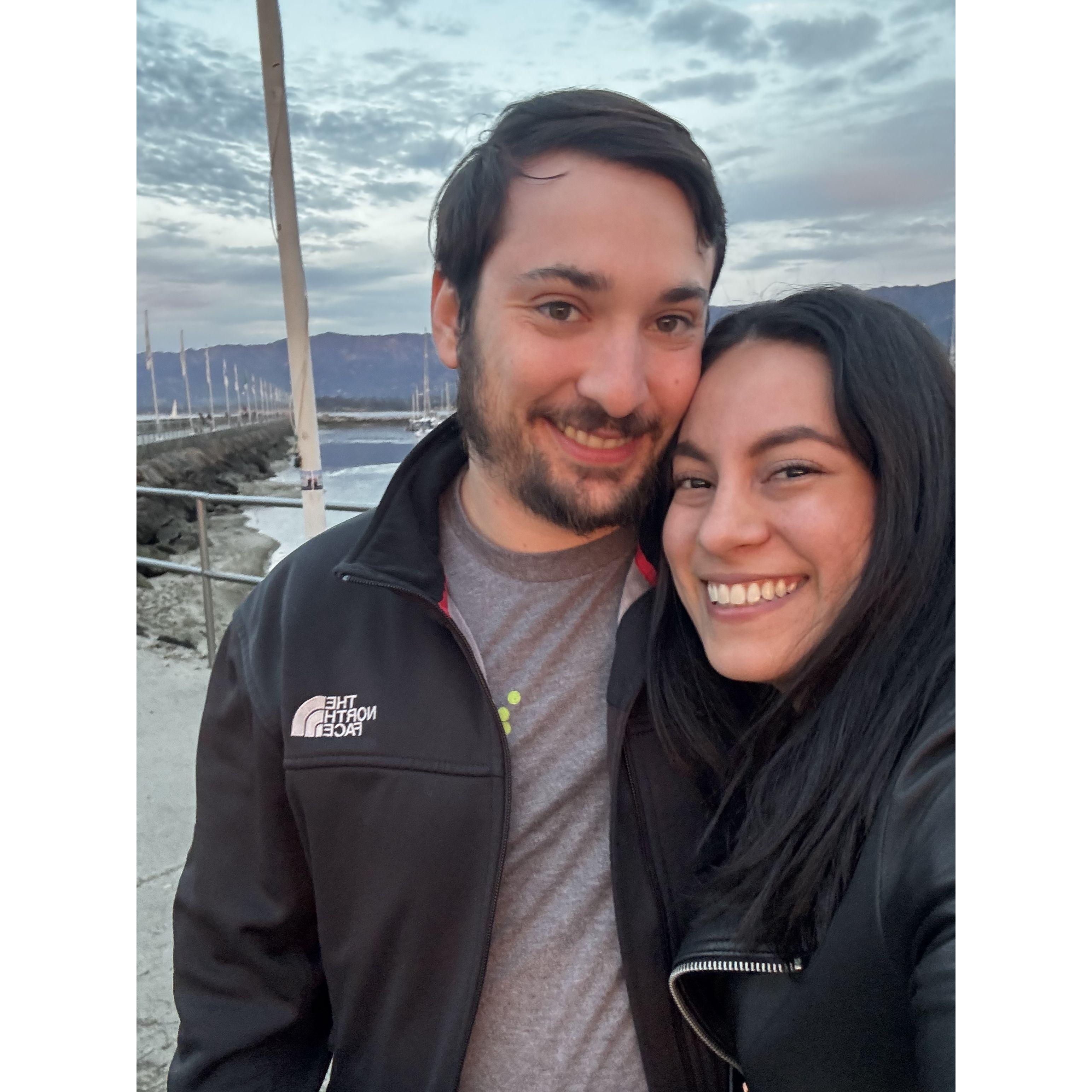 Ryan's first time in Santa Barbara