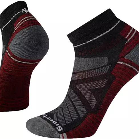 Smartwool Men's Hike Light Cushion Ankle Socks (charcoal, large)
