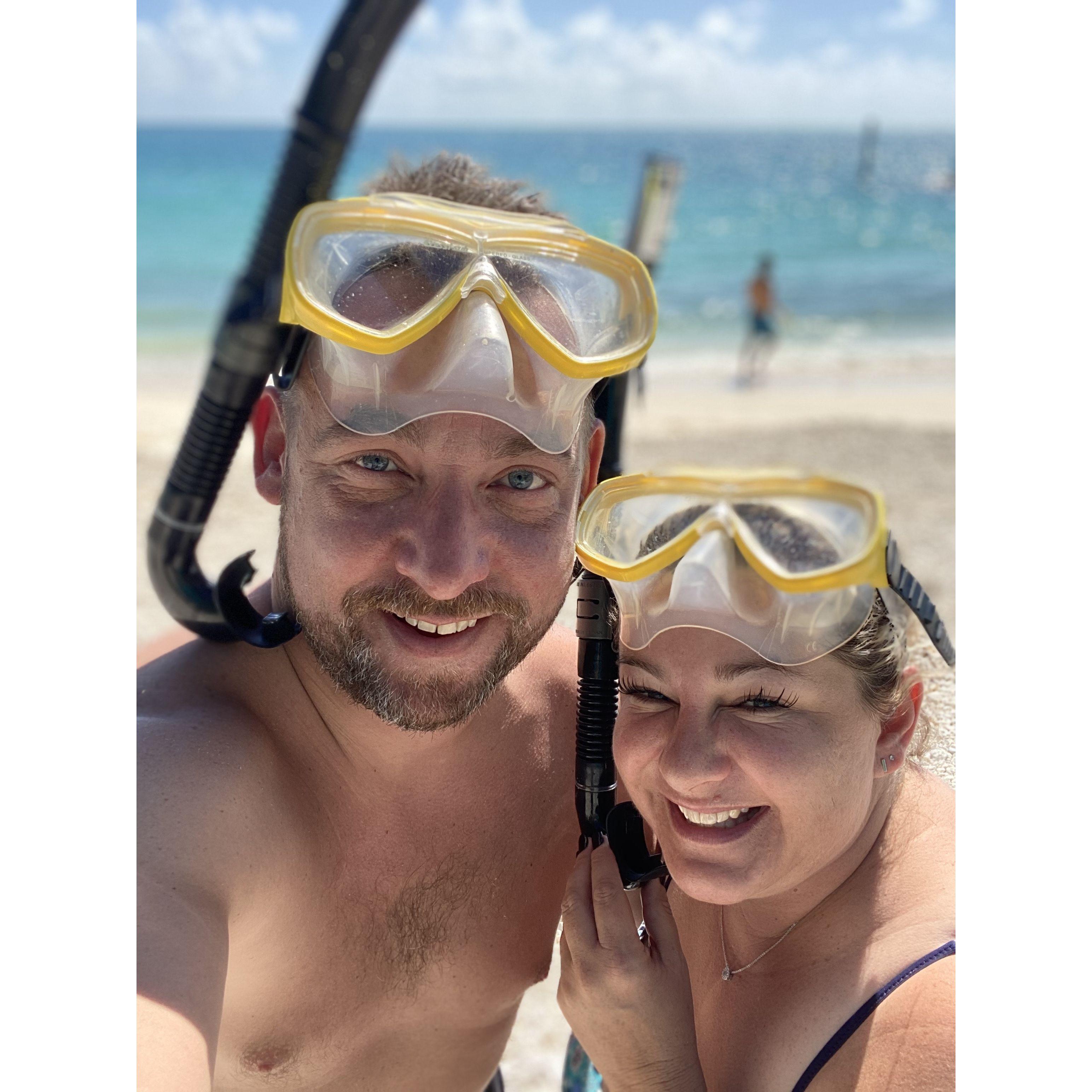 Our first snorkeling trip... Fort Zachary, Key West