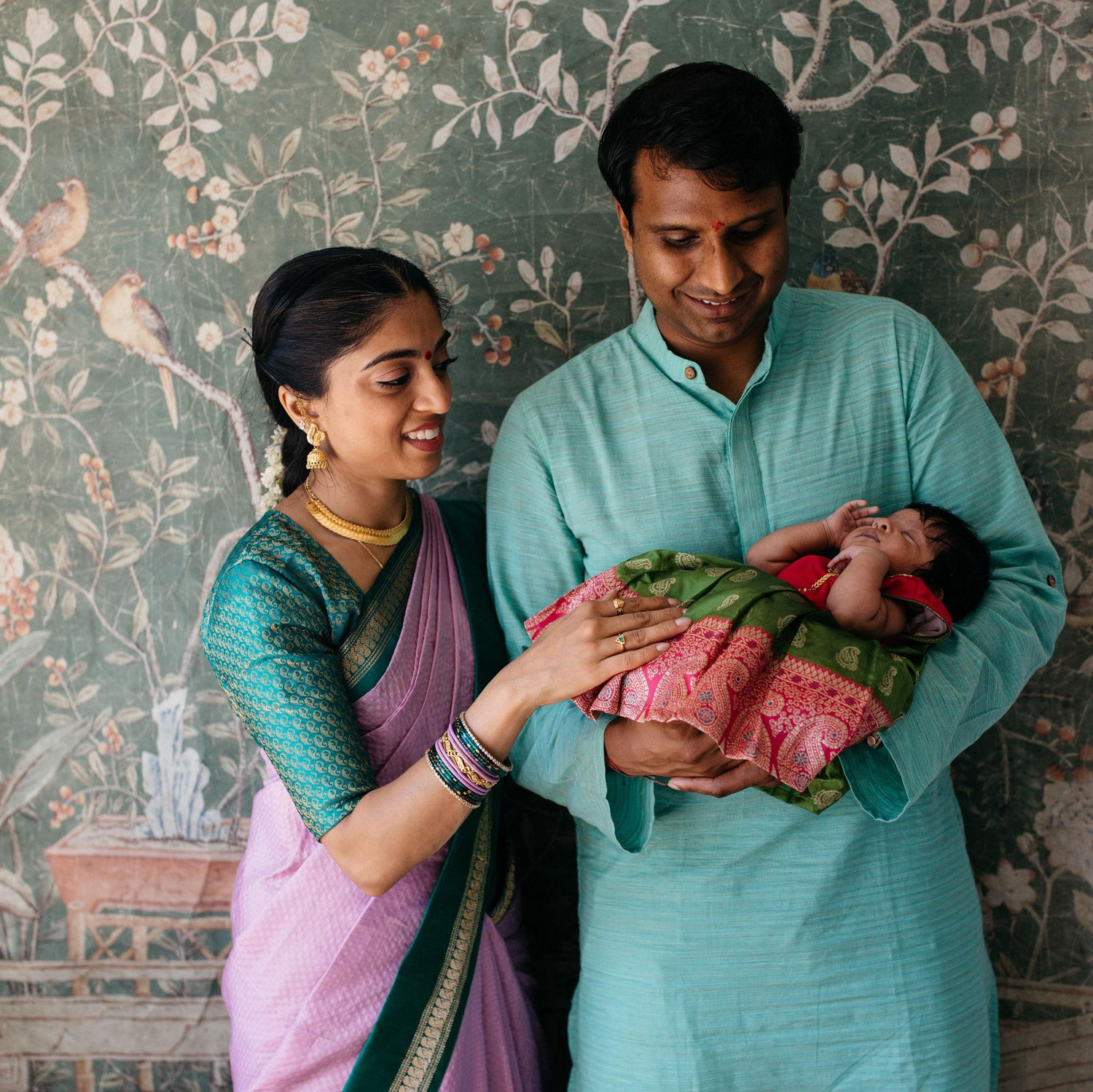 Meeting our niece, Anju!