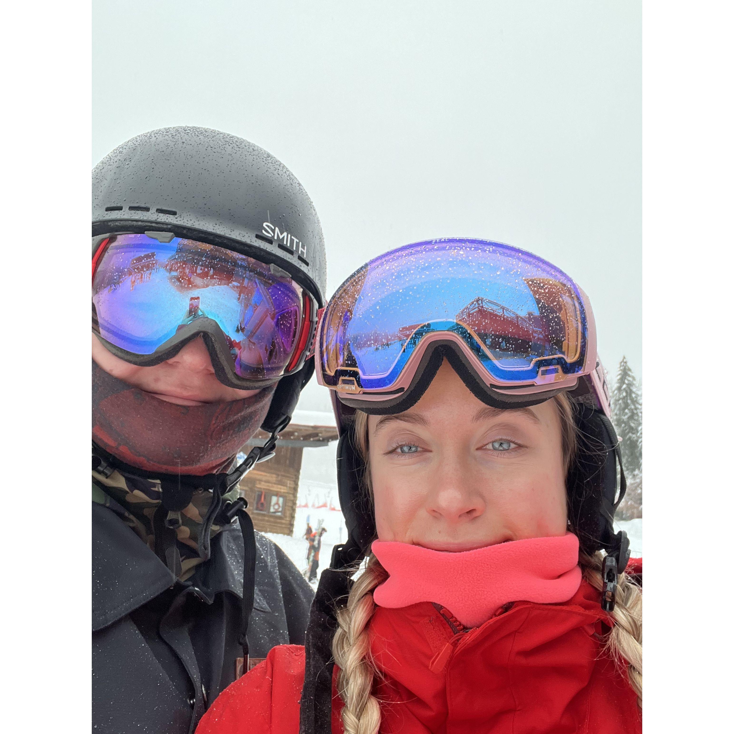Skiing at Red Mountain