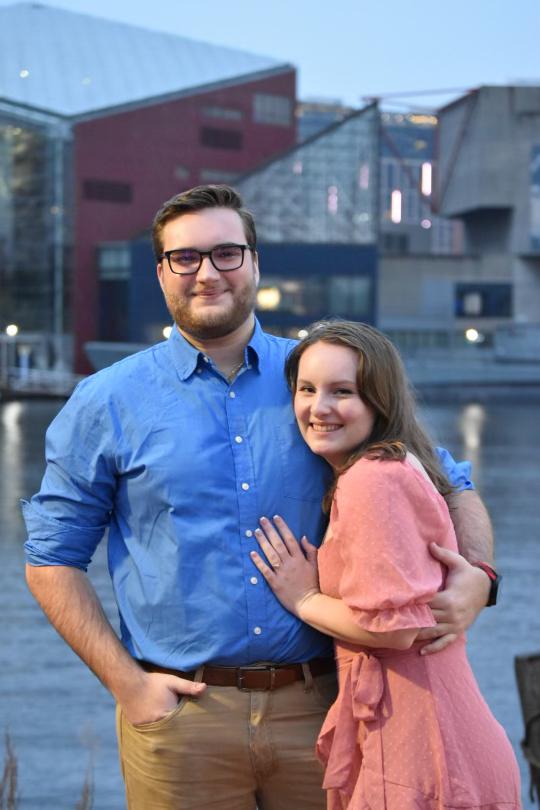 Jacob and Alianna after the proposal!