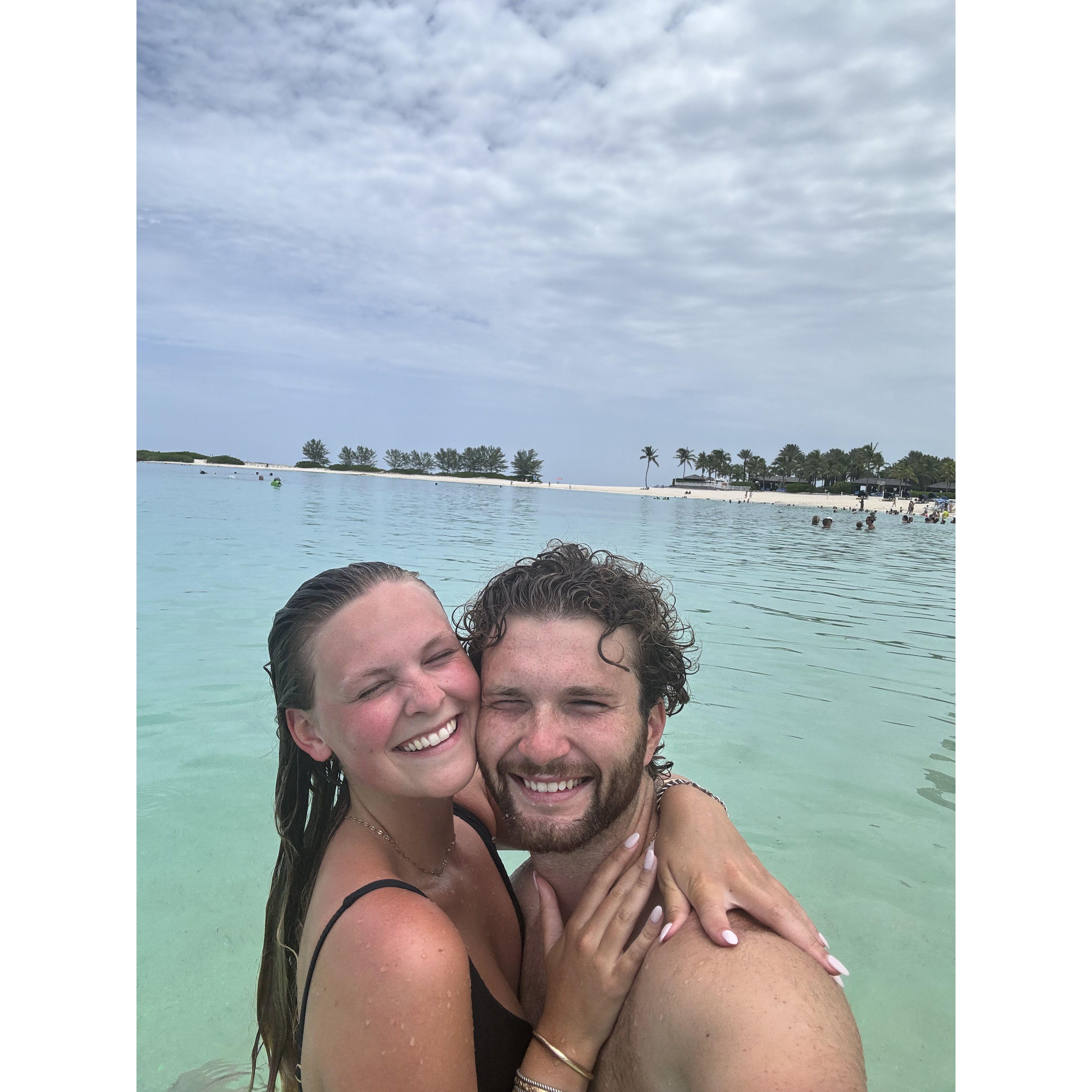 I mean, can you even believe this water!