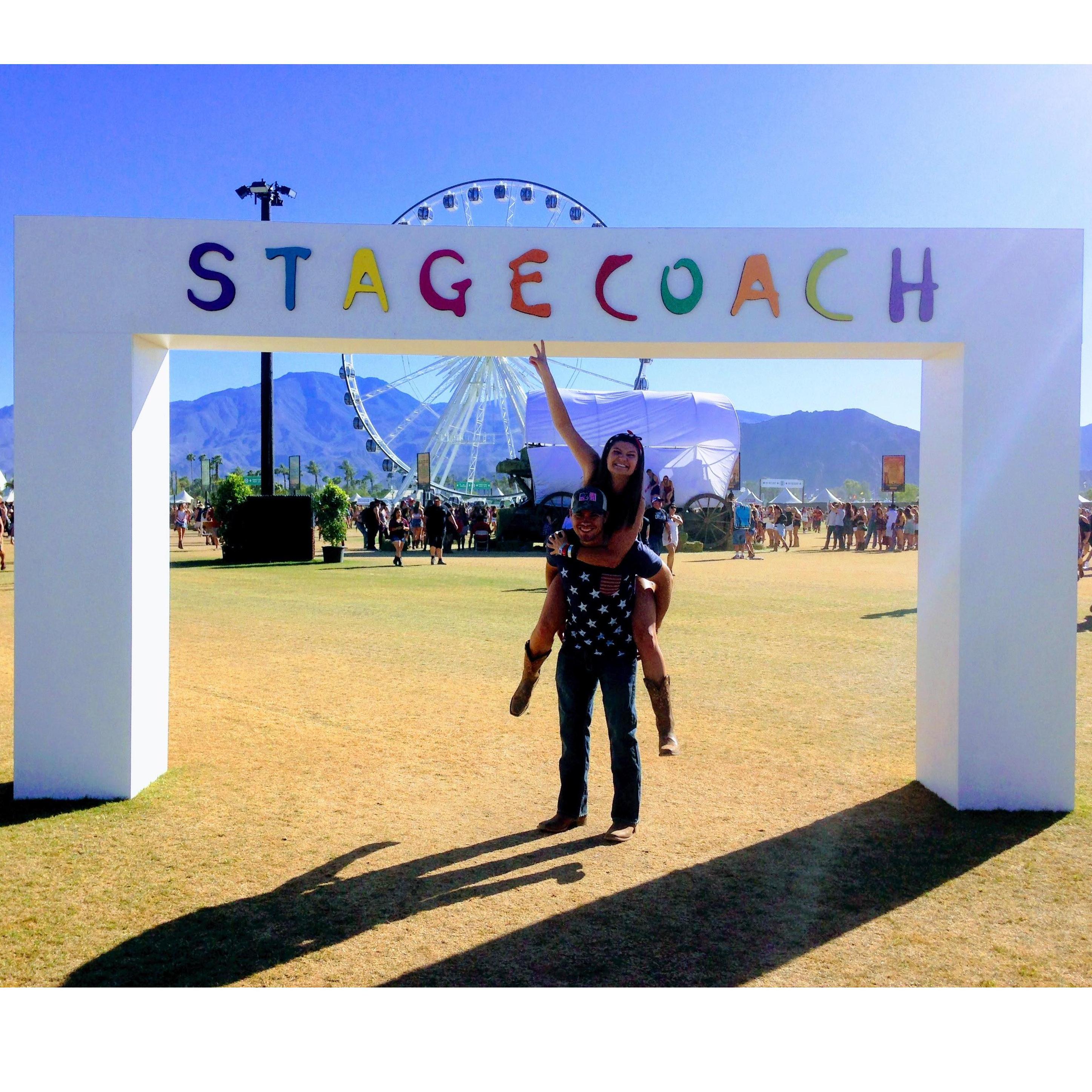 Saturday, April 29, 2017
Stagecoach Music Festival - Yup, still just friends!