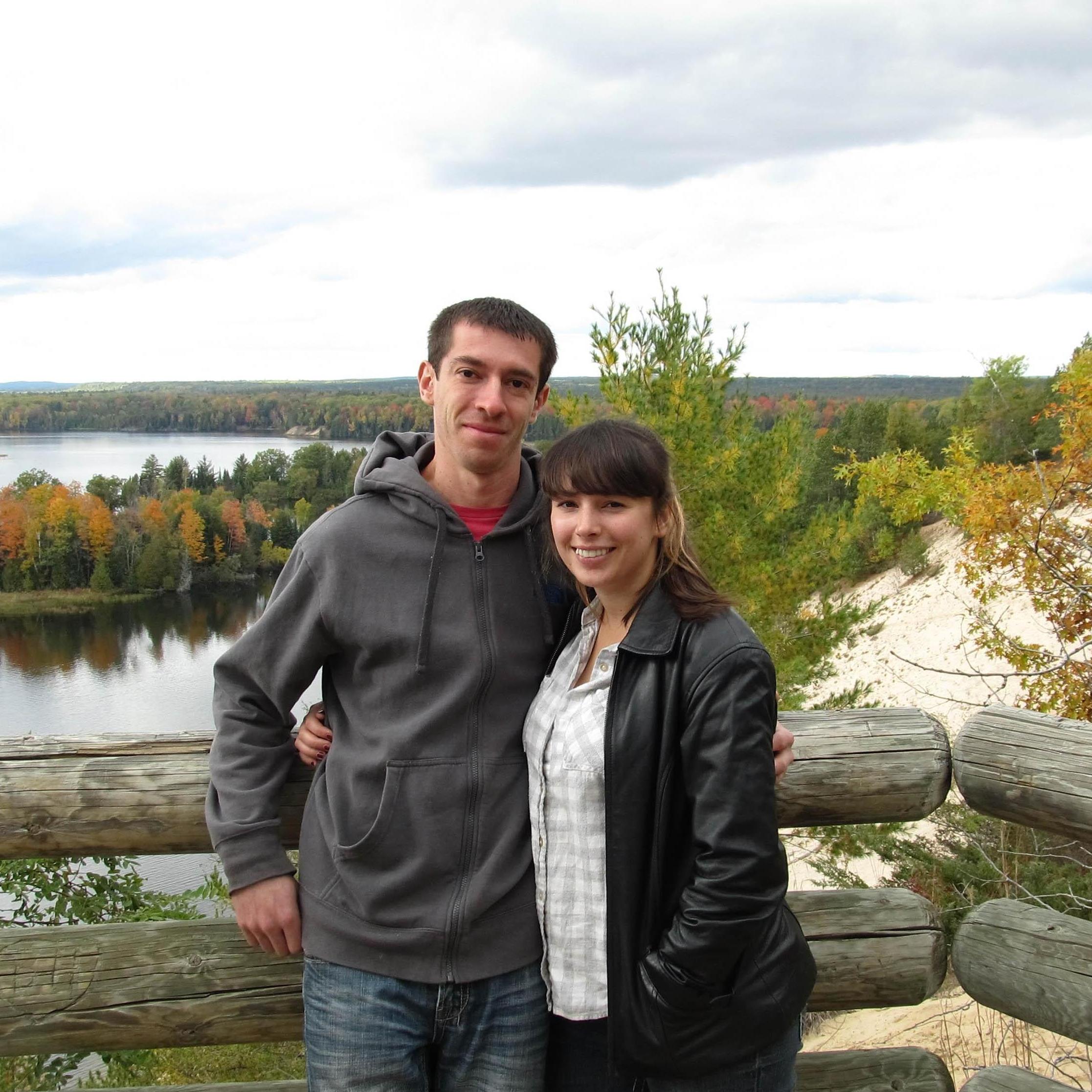 Enjoying a fall vacation in northern Michigan