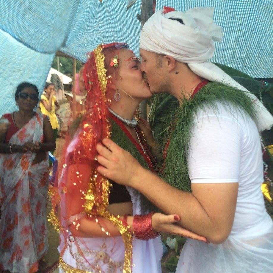 Our traditional wedding ceremony in Nepal.
