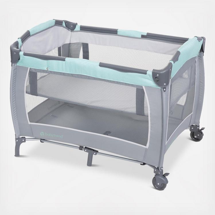 Baby Trend Lil Snooze Deluxe III Playard - Cozy Mint