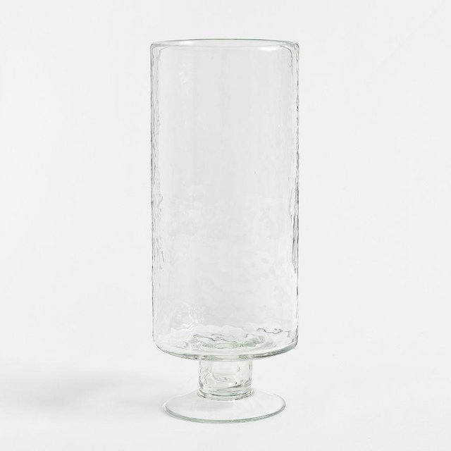 Hammered Pedestal Hurricane, Medium