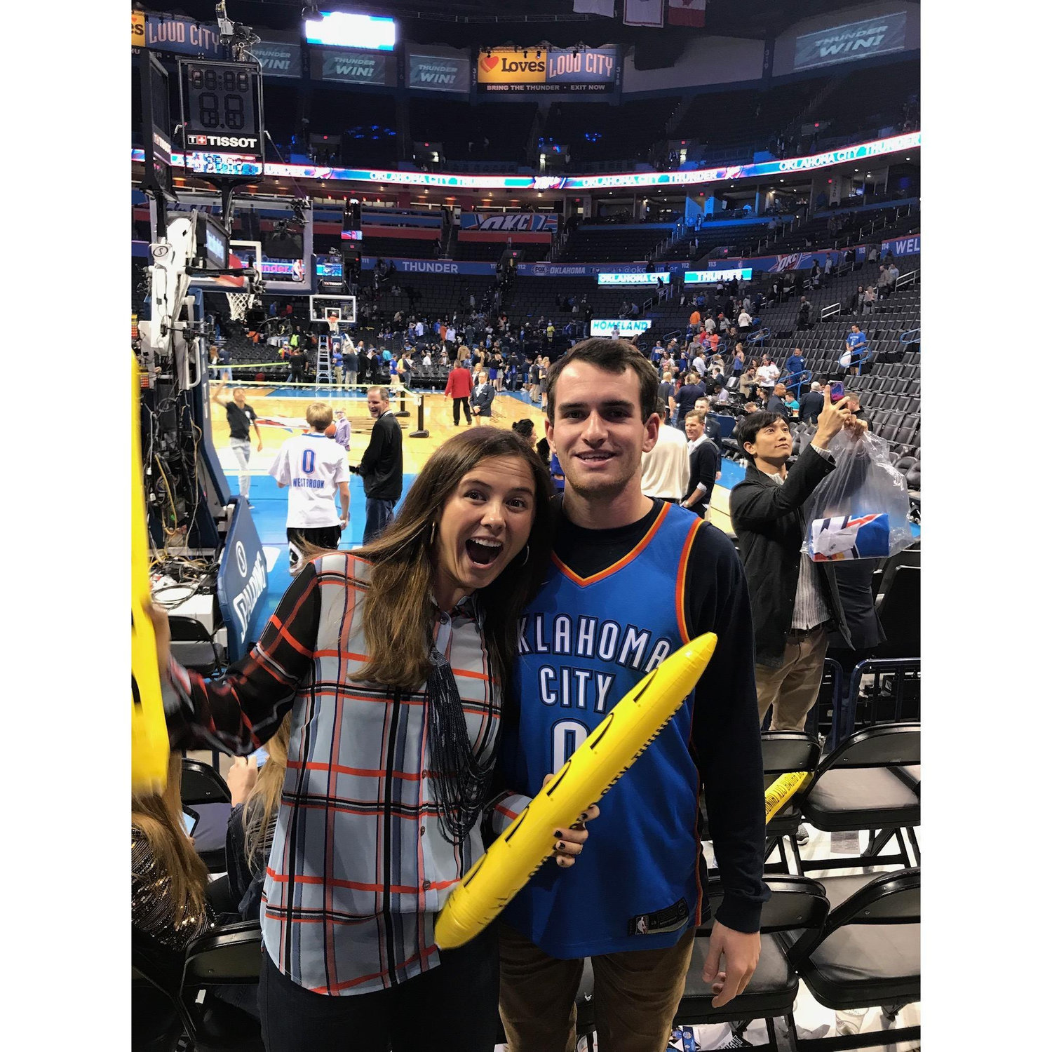 Andrew's 1st trip to OKC, Fall 2017