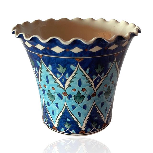 Handpainted Maya Planter