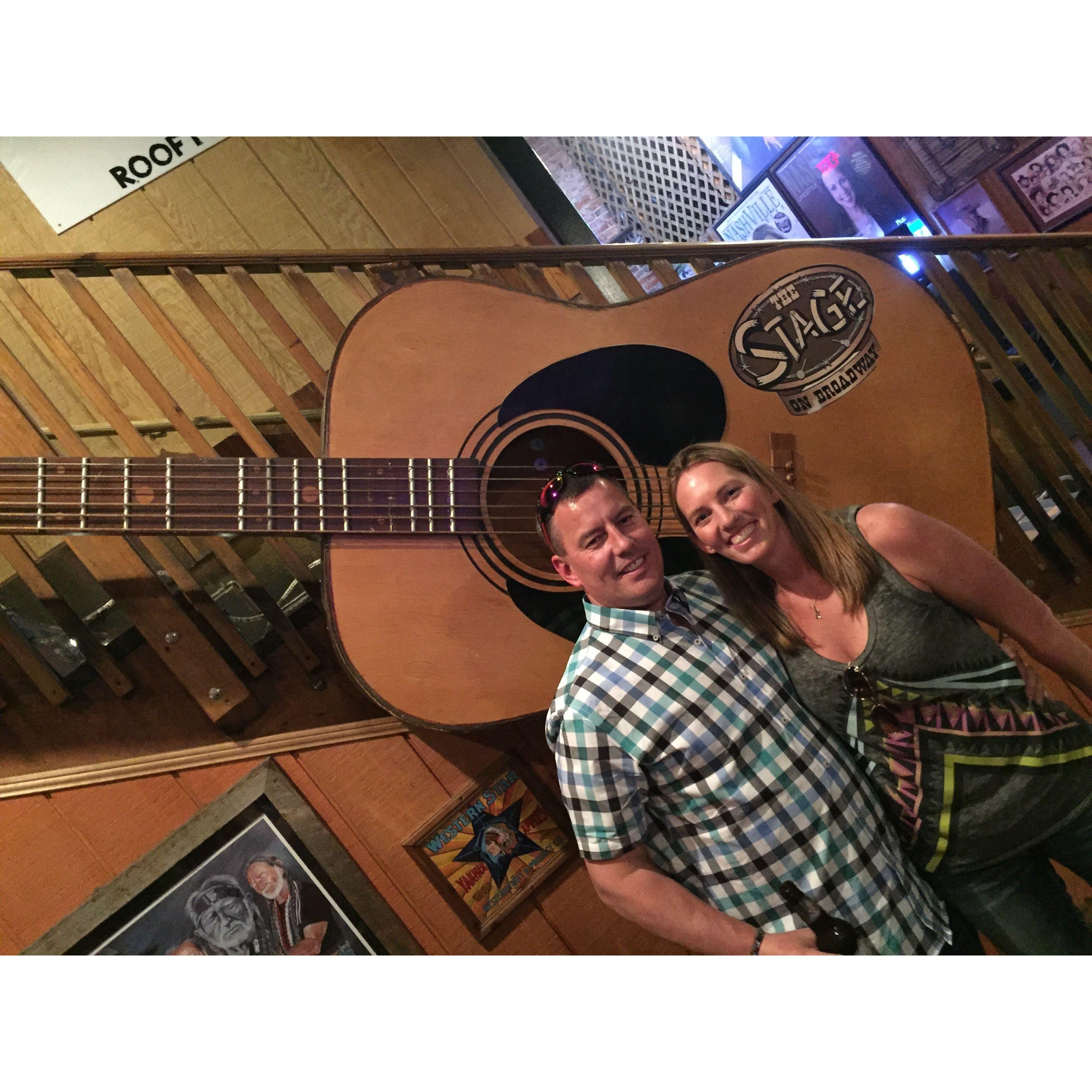 Our first trip to Nashville.