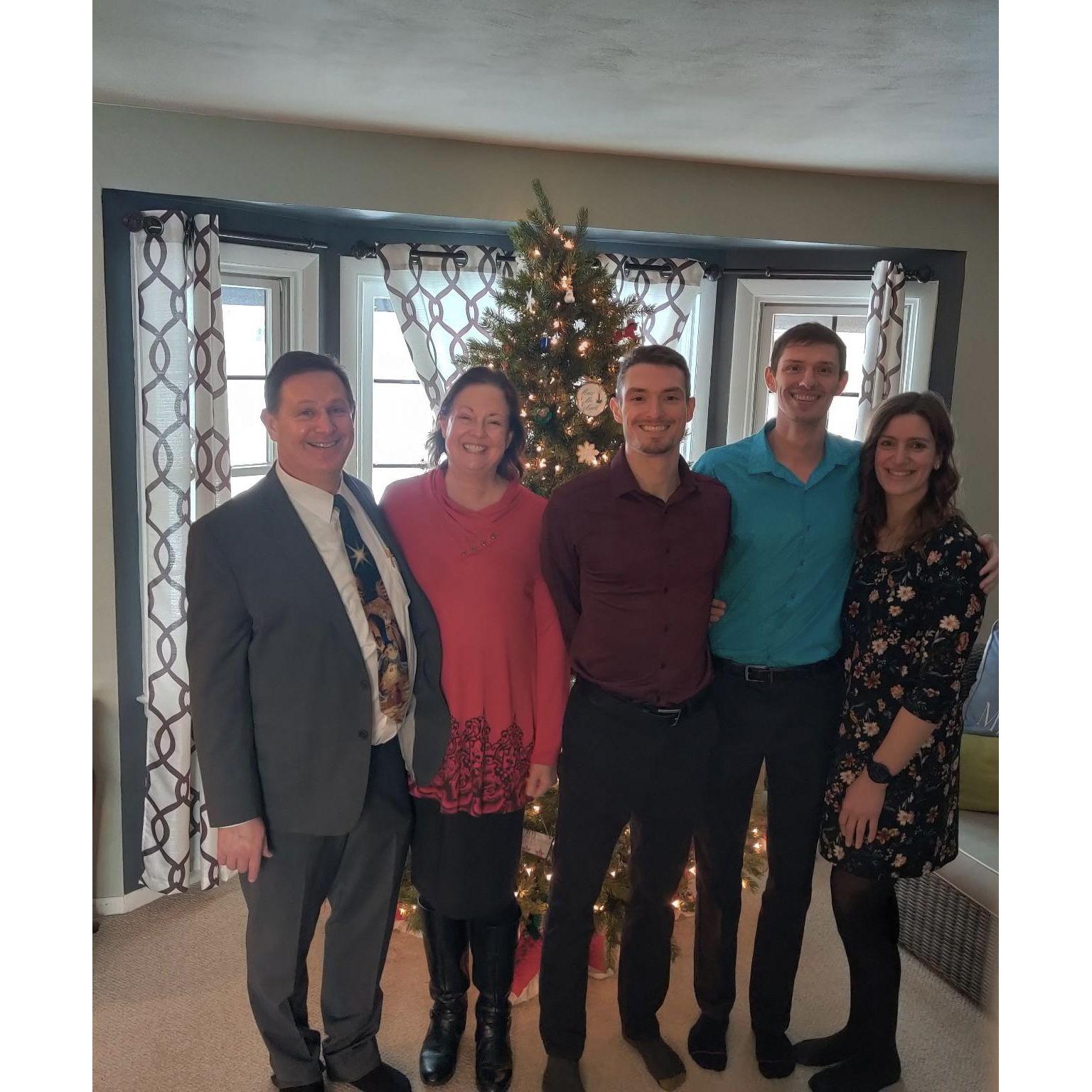Christmas with the Schambers.