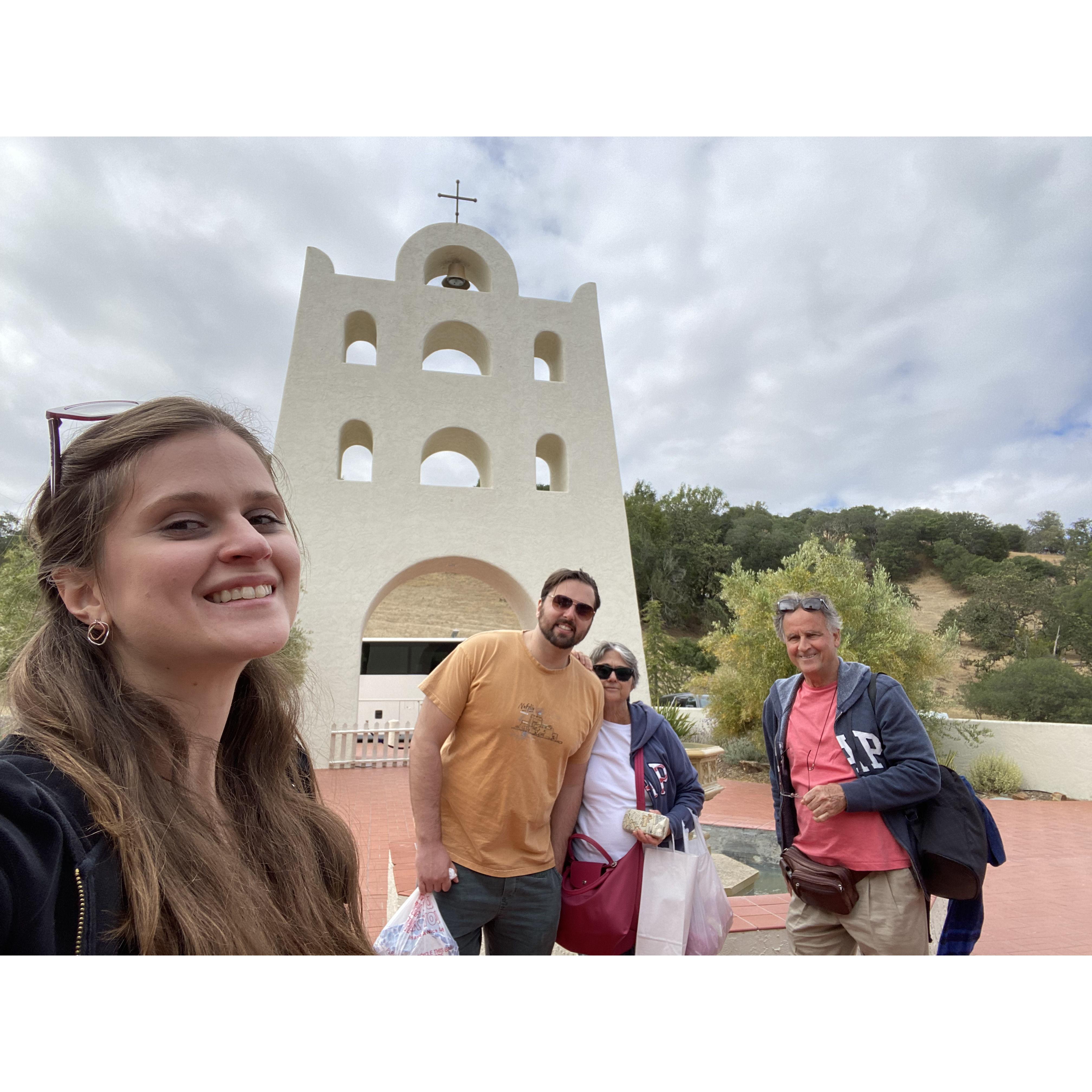 Novato Greek Festival with Korina's family 2022