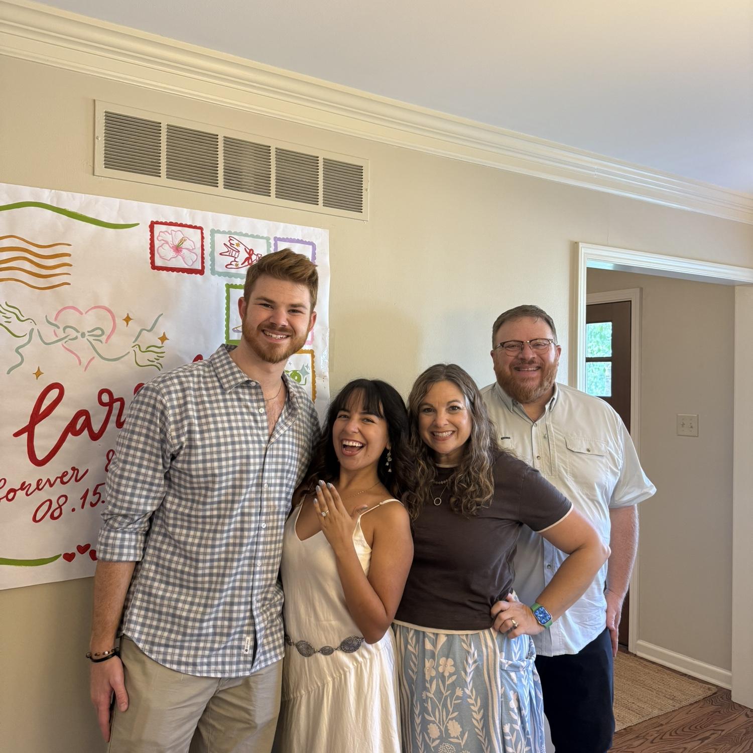 Our engagement party 💕