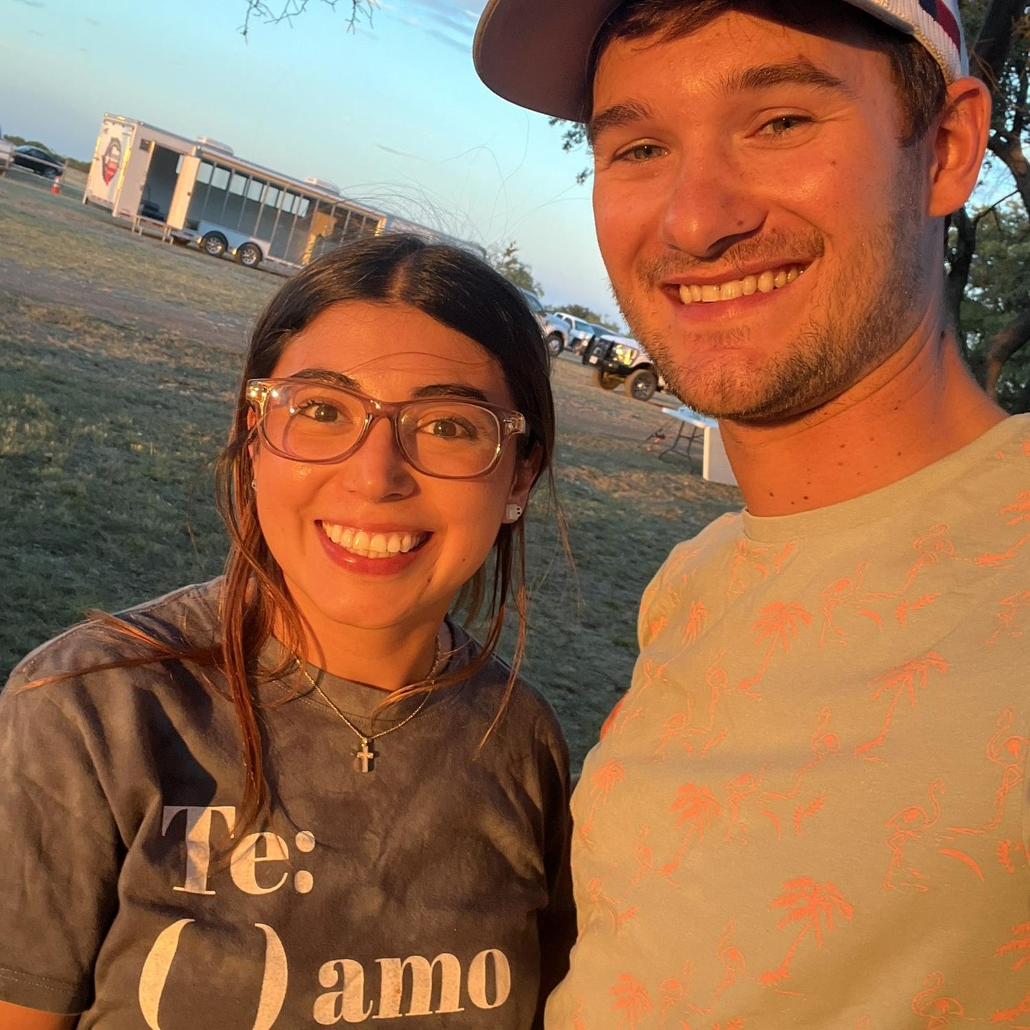 Goodyear Fish Fry. Matt won Cornhole and Zazu caught a largemouth bass on her second cast!