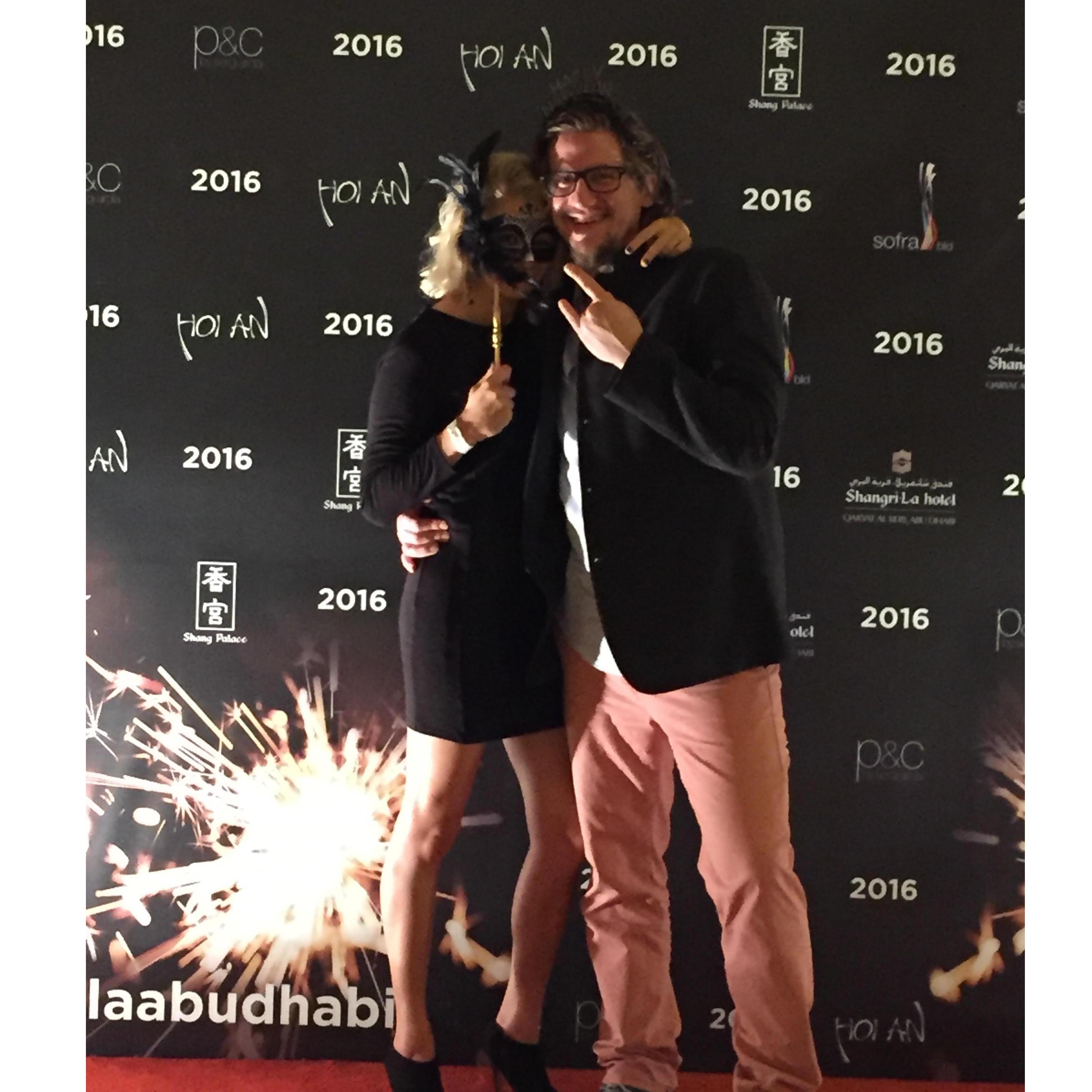 New Year's Eve, Abu Dhabi 2015