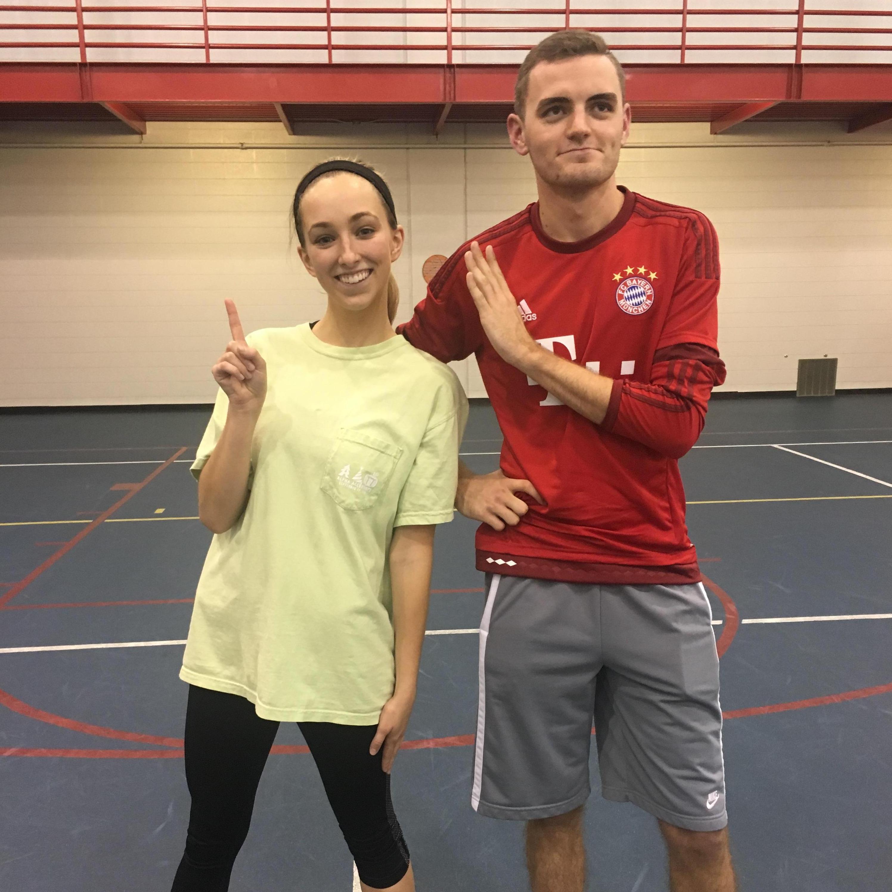 November 2016 // Western Kentucky University // Our ambassador clubs (Honors Toppers and Spirit Masters) played against each other in indoor soccer. Honors Toppers won!