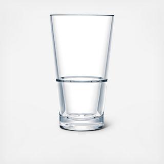 CapellaStack Unbreakable Beverage Glass, Set of 4