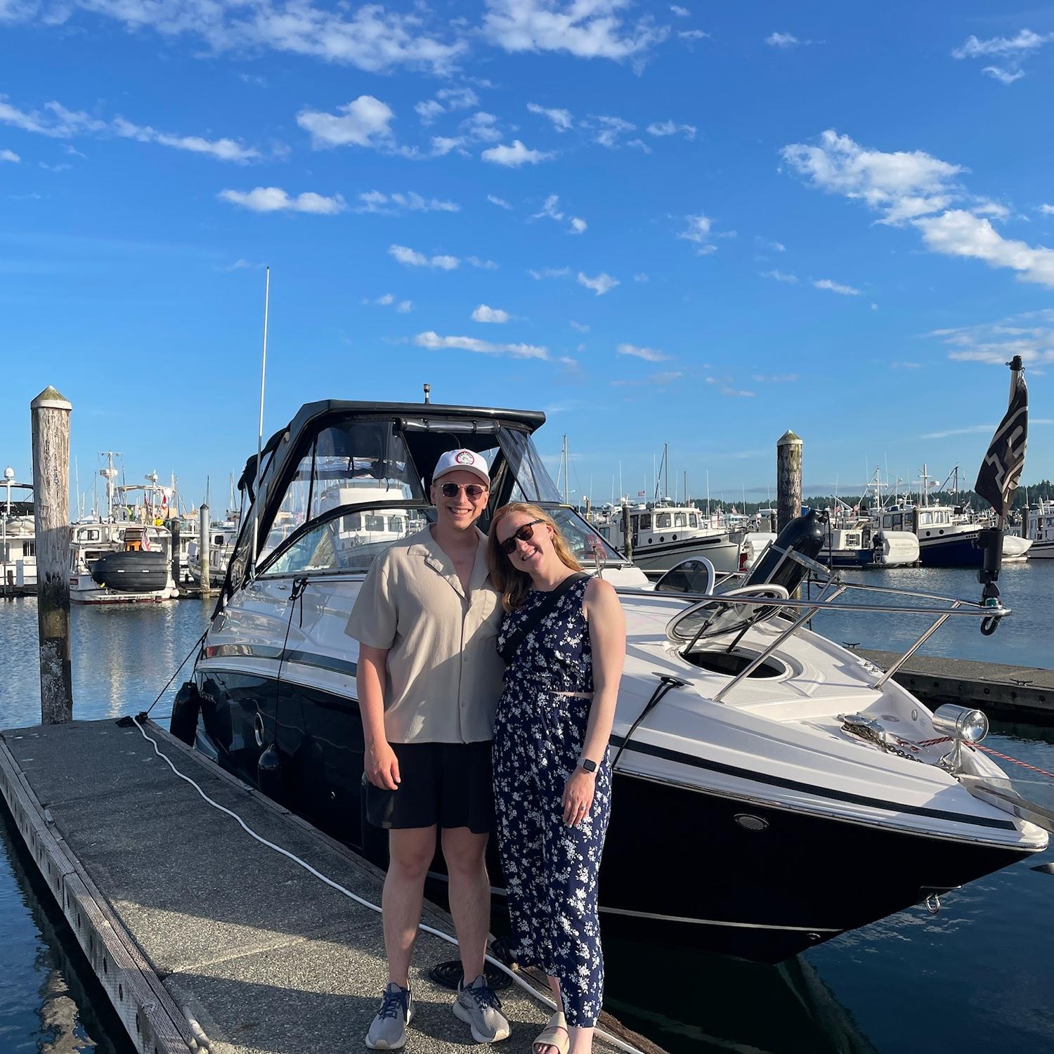One of our first overnight boat trips to the Sound, Poulsbo, June 2025.
