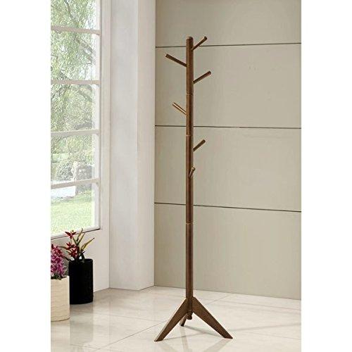 Mid-Century Modern Coat Rack, Brown