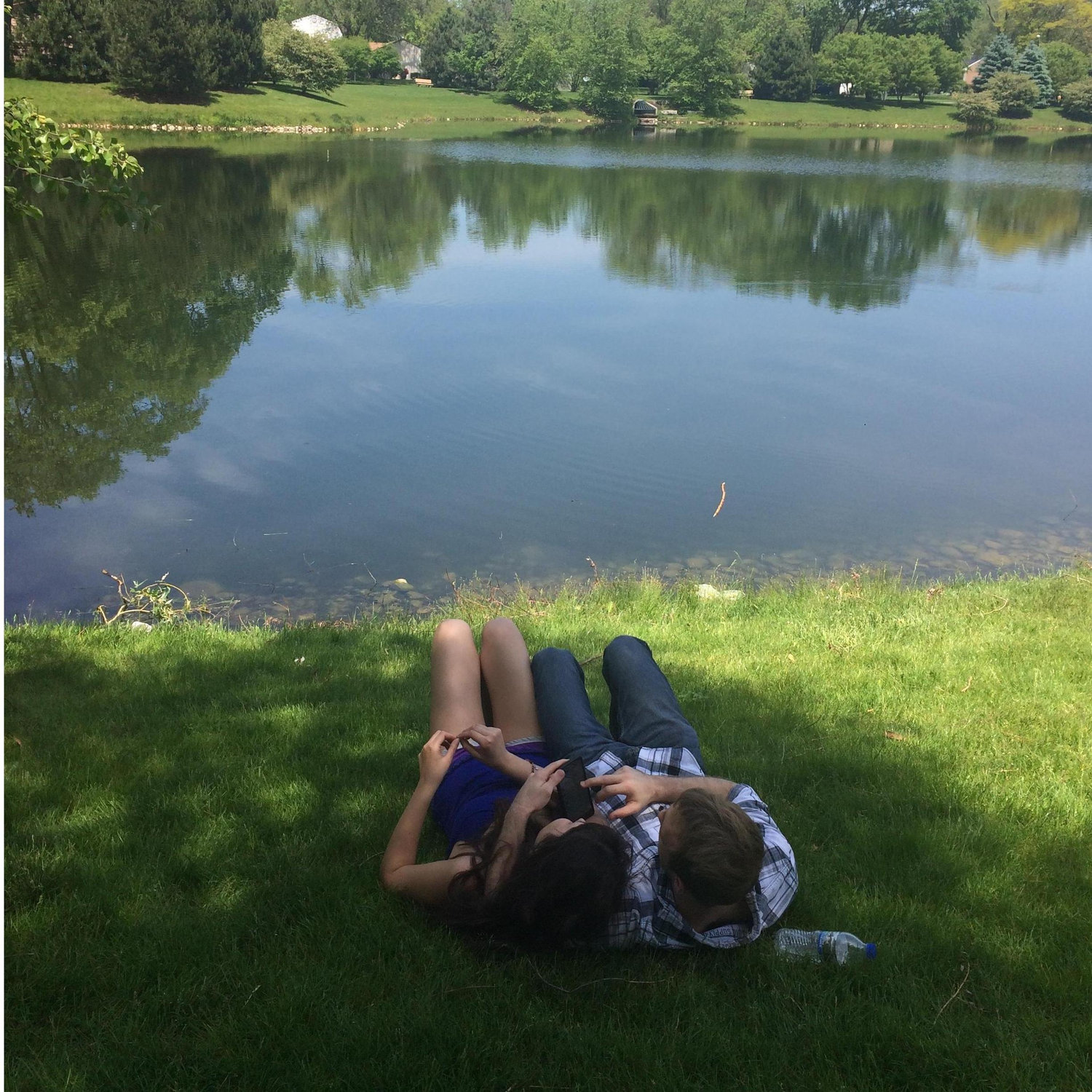 Relaxing at the park