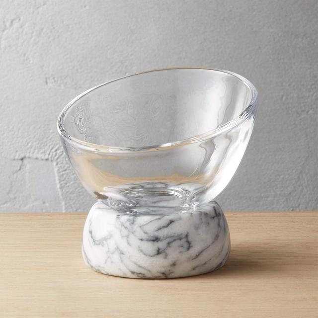 Askew Small Glass and Marble Bowl
