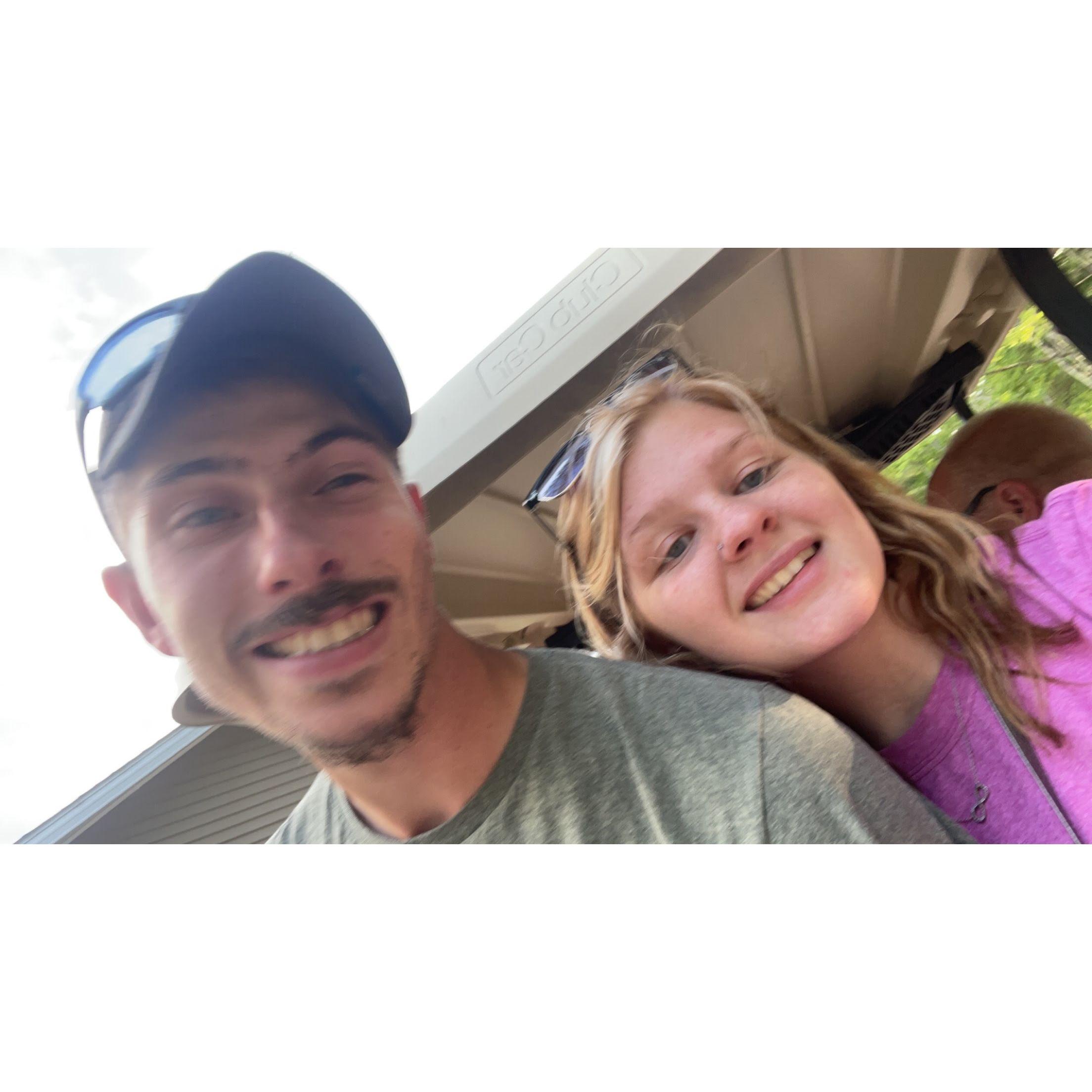 July 8, 2022 - Golf cart ride? Sign us up!!