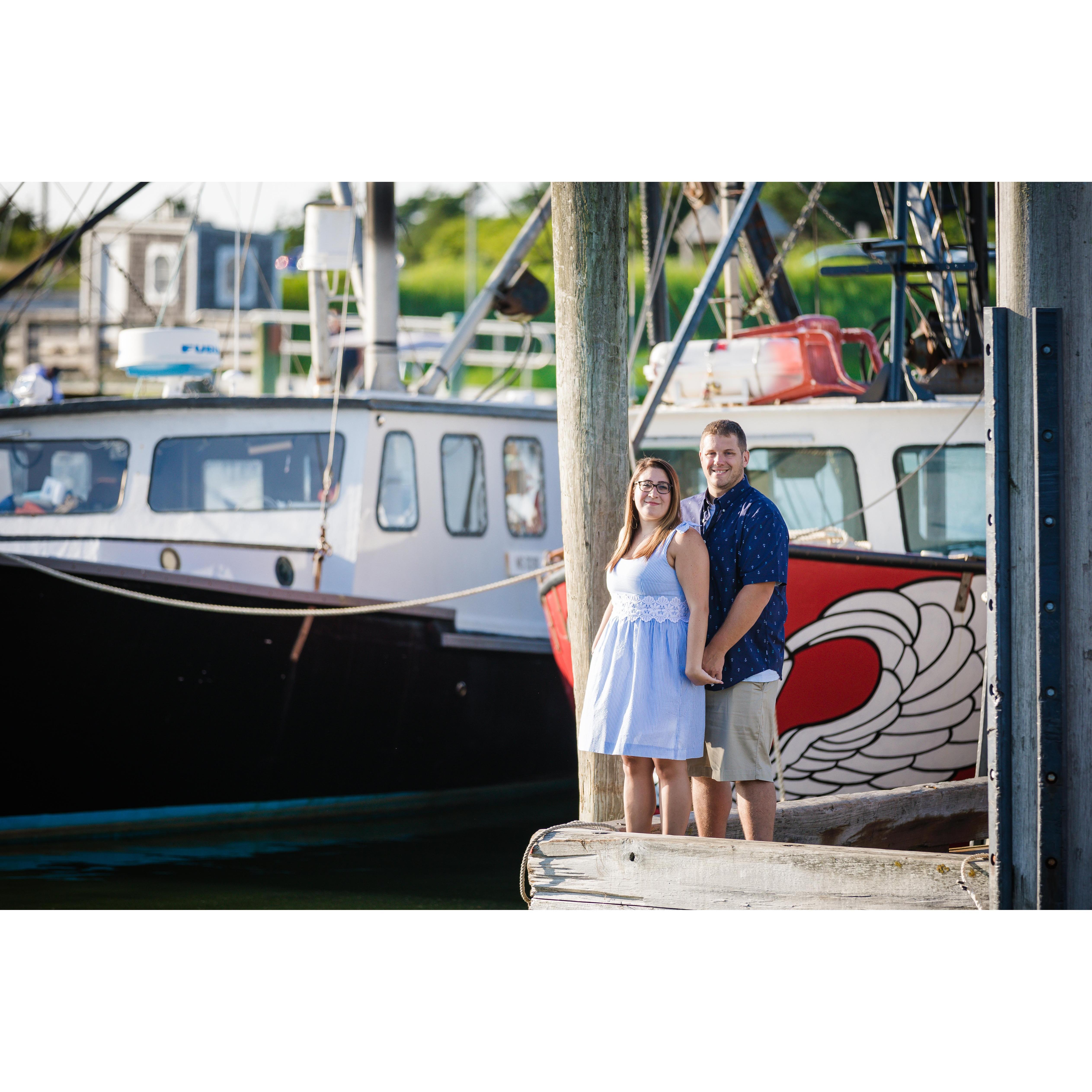Engagement Photos at Rock Harbor, Orleans, MA