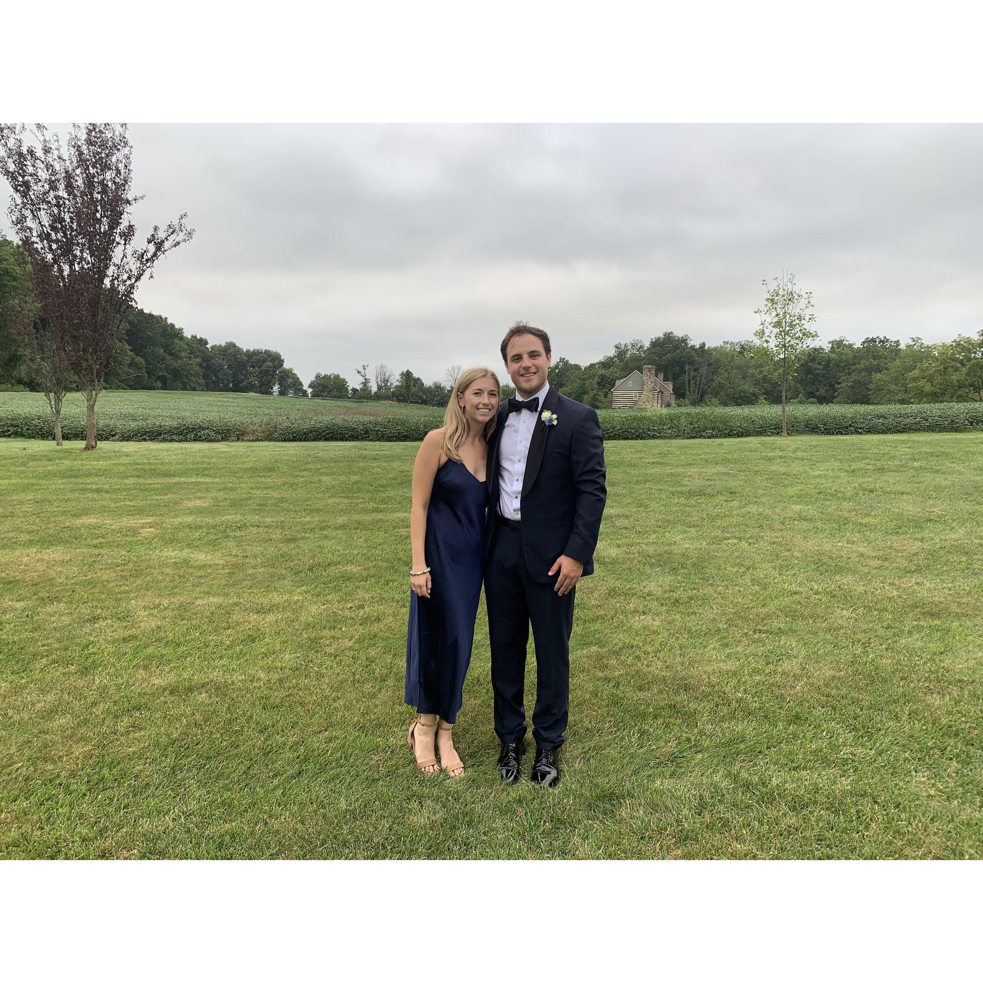 First of many weddings together!