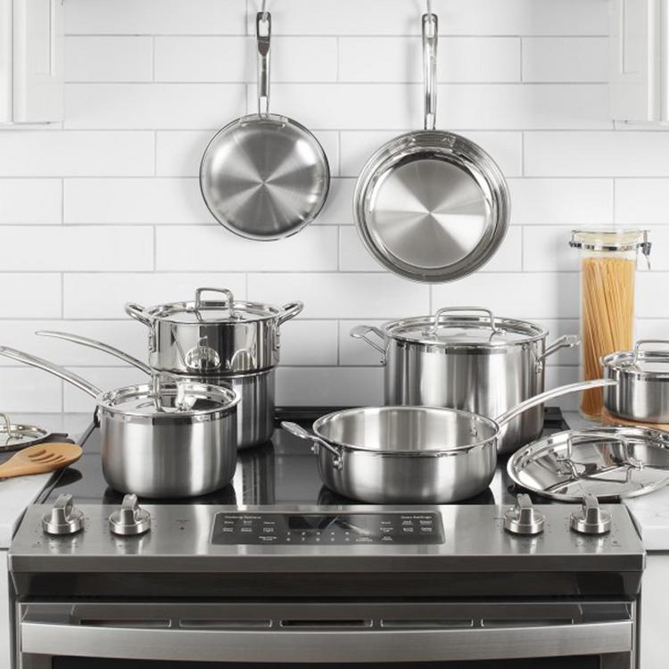 Cuisinart, Multi Clad Pro 12-Piece Triple Ply Cookware Set | Zola