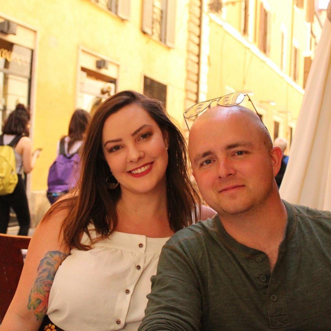 6.27.18 - Josh and Megan in Rome.