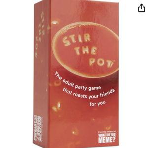 WHAT DO YOU MEME? Stir The Pot - The Party Game That Roasts Your Friends - Adult Card Games for Game Night