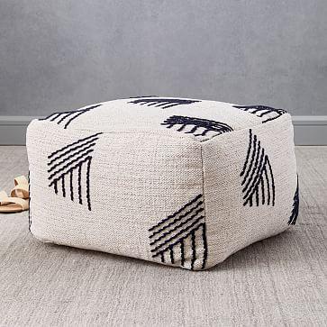 Roar + Rabbit™ Metallic Woven Pouf
