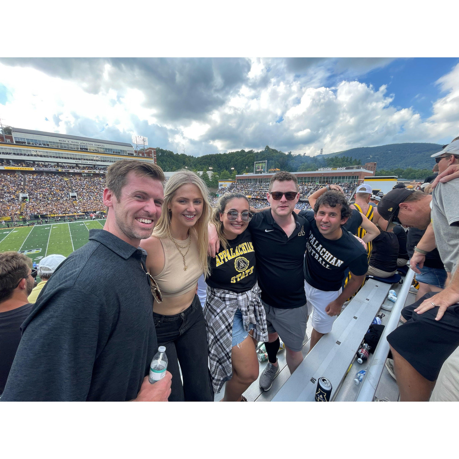 App State vs. UNC game! The stadium in Boone, NC is beautiful!