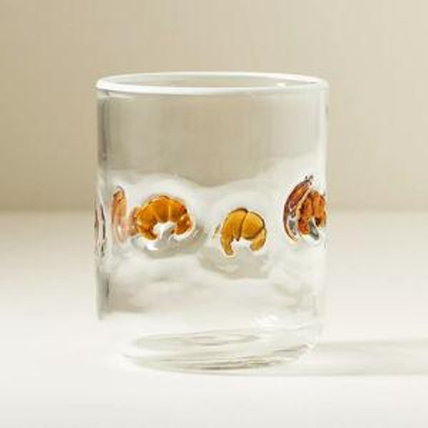 Icon Juice Glass - Croissant