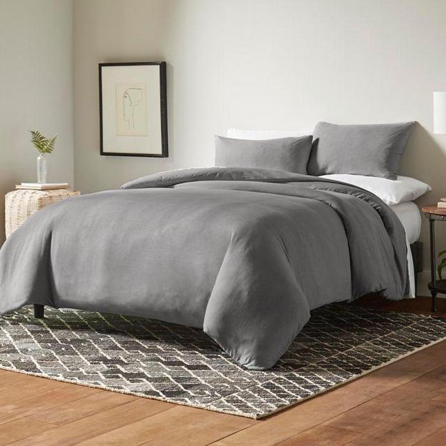 ED Ellen DeGeneres™ Dream Full/Queen Duvet Cover in Charcoal