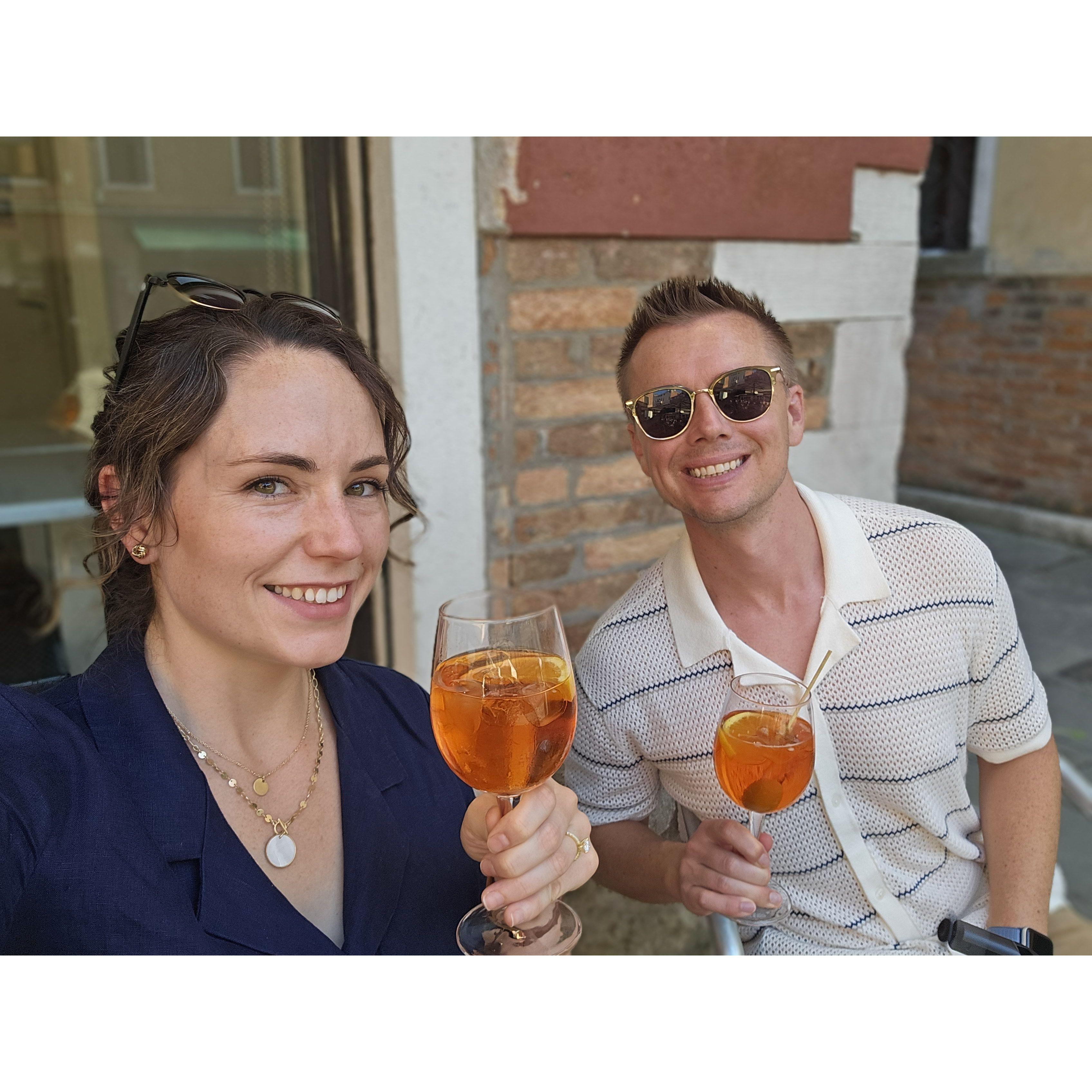Aperol Spritz in Florence