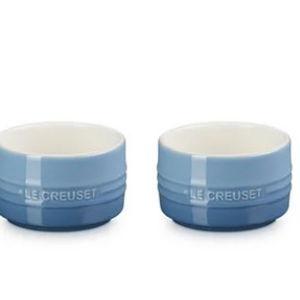 Chambray Straight Wall Ramekin, Set of 2