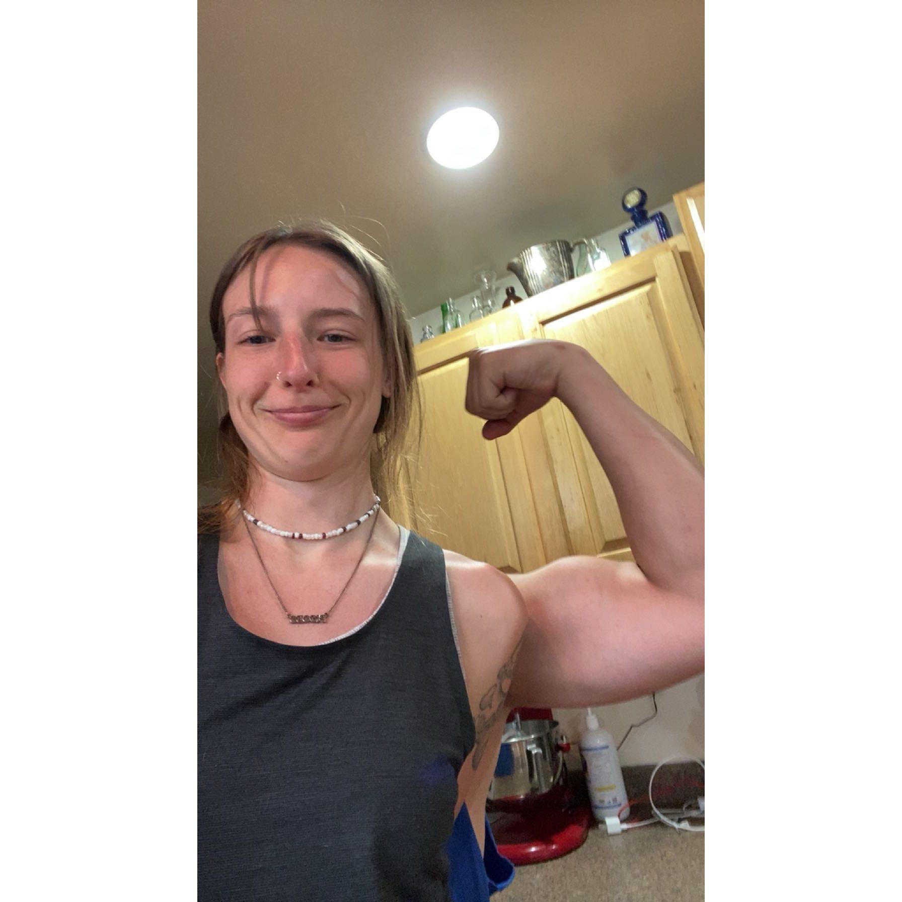muscles...Trinity's...or Daniels?