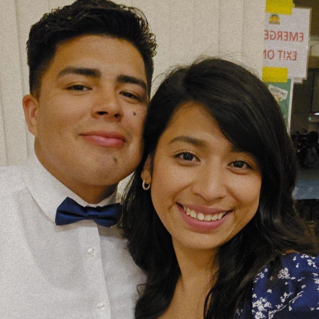 Meeting family at a quinceañera