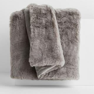 Faux Fur Throw Blanket